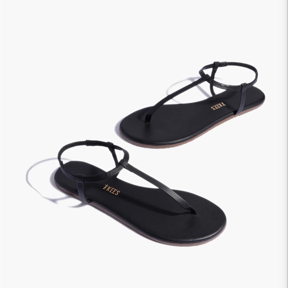 EUC Tkees Mariana in Black Size 8